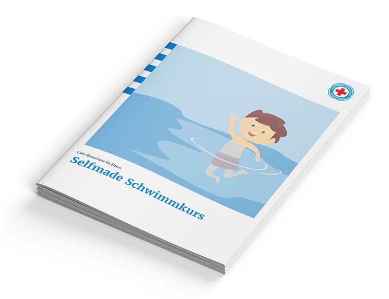 Selfmade-Schwimmkurs – Broschüre mit Ausmalbogen – englisch